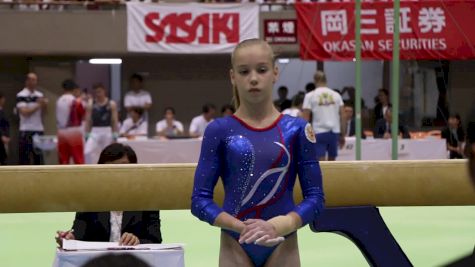 Angelina Simakova - Beam, Russia - 2017 International Junior Gymnastics Competition - AA Competition, 2017 International Junior Japan