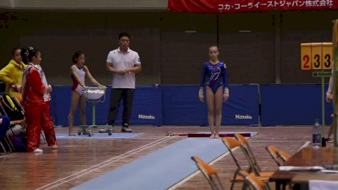Angelina Simakova - Vault, Russia - AA Competition, 2017 International Junior Japan