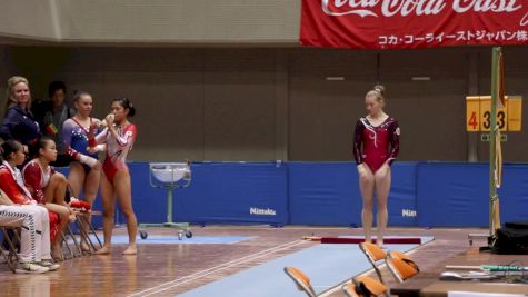 Valeriia Saifulina - Vault, Russia - Event Finals, 2017 International Junior Japan