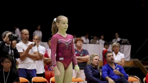 Angelina Simakova - Floor, Russia - Event Finals, 2017 International Junior Japan
