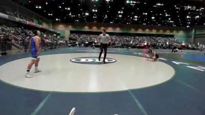 120 lbs Round Of 64 - Armani Marrujo, Clovis West vs Gabriel Ramirez, Canyon View