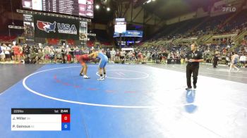 220 lbs Rnd Of 64 - Jordyn Miller, Oklahoma vs Prince Gainous, Arizona