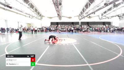 165-A lbs Quarterfinal - Julian Cruz, Mat Attack vs Michael Nadera, Old Bridge Wrestling Club