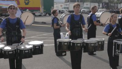 Small But Mighty McCallum Drumline In The Lot