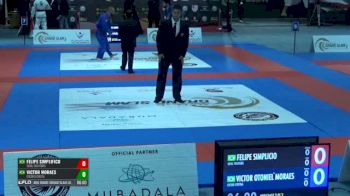 FELIPE SIMPLIFICO vs VICTOR MORAES Abu Dhabi Grand Slam Los Angeles