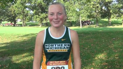 Katelyn Smith after competitive performance in Roy Griak D2 race