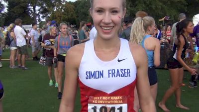 Simon Fraser's Julia Howley after top finish at Roy Griak