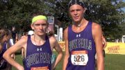 Sioux Falls Mason Phillips and Stevon Brown after 1-2 finish at Roy Griak