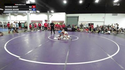 126 lbs Michael Brady, Pennsylvania Blue vs Maddox Moore, Oklahoma Red