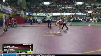 Champ. Round 1 - Reed Zander, Jefferson (Boulder) vs Cooper Lane, Huntley Project (Worden)