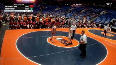 165 lbs Finals (8 Team) - Brock Finch, Coal City vs Artan Mustafa, Vandalia