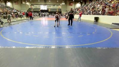 64 lbs Consi Of 8 #2 - Sascha Trujillo, Bison Takedown Wrestling Club vs Carson Powers, Jackson County Wrestling Club