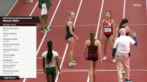 Women's 800m, Prelims 17