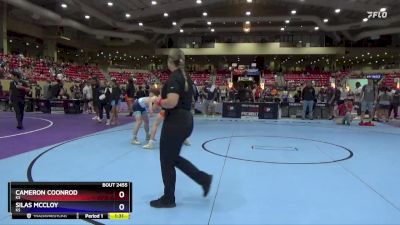 126 lbs Cons. Round 5 - Cameron Coonrod, KS vs Silas McCloy, KS