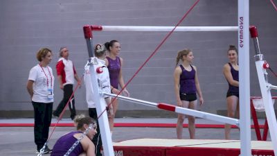 Catalina Ponor (ROU) Partial Beam Routine - Training Day 1, 2017 World Championships