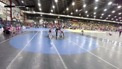 95 lbs Cons. Round 4 - Eddie Acosta, Dakota Rattlers Wrestling Club vs Tucker Sanford, Coyote Wrestling Club