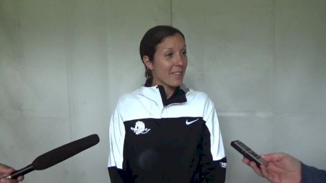 Maurica Powell after Oregon women open season with win
