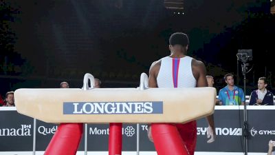 Marvin Kimble - Pommel Horse, USA - Official Podium Training - 2017 World Championships