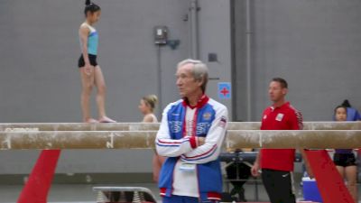 Maria Paseka (RUS) Practices Her Cheng On Vault - Training Day 2, 2017 World Championships
