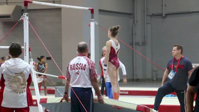 Elena Eremina (RUS) Bar Routine - Training Day 2, 2017 World Championships