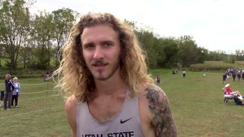Utah State's Dillon Maggard after Men's Gold Race win