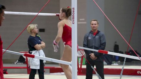 Ragan Smith (USA) Bar Routine - Training Day 2, 2017 World Championships