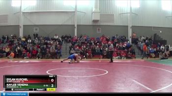 184 lbs Finals (2 Team) - Kayleb Venema, Muskegon CC vs Dylan Kuschel, Olivet College