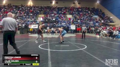 3 - 285 lbs Semifinal - Preston Lonker, Cave Spring vs Caleb Walden, Alleghany