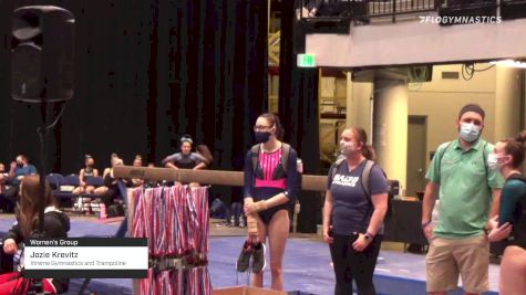 Jozie Krevitz - Women's Group, Xtreme Gymnastics and Trampoline - 2021 Women's Xcel Region 4 Championships