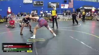 170 lbs Round 5 (6 Team) - Liam Crook, POWA vs Broedy Collins, Team Iowa Red