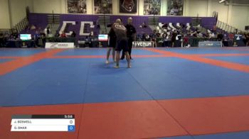 JONNY BOSWELL JR. vs OMAR KADI Pan IBJJF Jiu Jitsu No Gi Championship