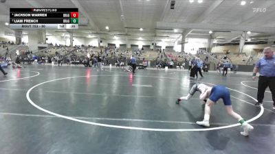 80 lbs 1st Place Match - Jackson Warren, Impact Wrestling Club vs Liam French, Cavalier Wrestling Club