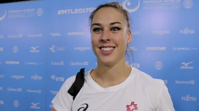 Giulia Steingruber On Coming Back From Injury & AA Goals - Official Podium Training