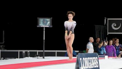 Courtney McGregor - Vault, New Zealand - Official Podium Training - 2017 World Championships