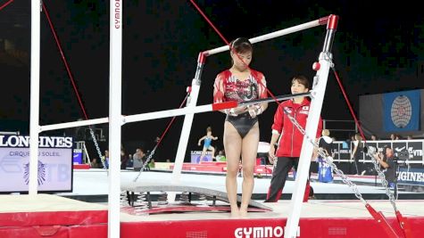 Asuka Teramoto - Bars, Japan - Official Podium Training - 2017 World Championships