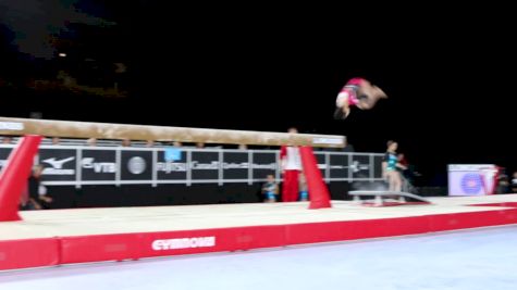 Wang Yan - Beam, China - Official Podium Training - 2017 World Championships
