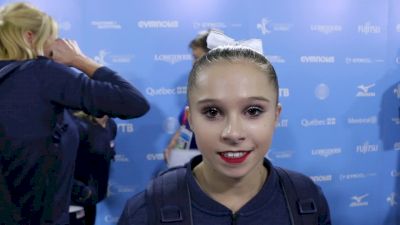 Ragan Smith On Big Worlds Atmosphere, Enjoying Montreal, & USA's Leos - Podium Training, 2017 World Championships