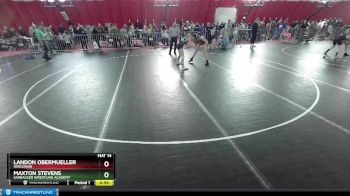 120 lbs Cons. Round 4 - Landon Obermueller, Wisconsin vs Maxton Stevens, Sarbacker Wrestling Academy