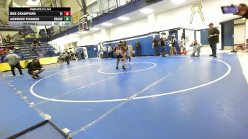 170 lbs Rr Rnd 2 - Bre Crawford, Tulsa Hale vs Addison Thomas, Bookert T Washington