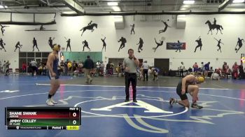 197 Freshman/Soph Semifinal - Jimmy Colley, St. Clair vs Shane Swank, Adrian