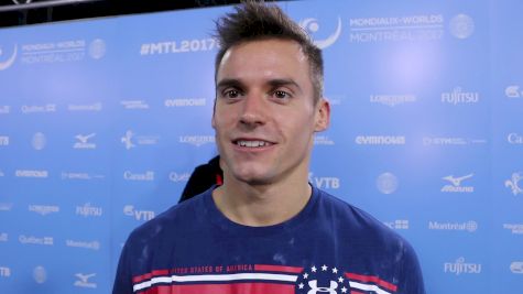 Sam Mikulak Dissapointed In Performace But Ready To Cheer Team USA On - Qualifcations, 2017 World Championships