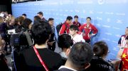Kohei Uchimura Talking To The Japanese Press On Crutches - Qualifcations, 2017 World Championships