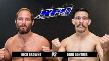 Nick Browne vs. John Gunther - RFO Big Guns 25 -