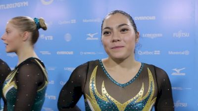 Georgia Godwin (AUS) On Strong AA Performance And Improvements To Compete With Top Teams - Qualifcations, 2017 World Championships