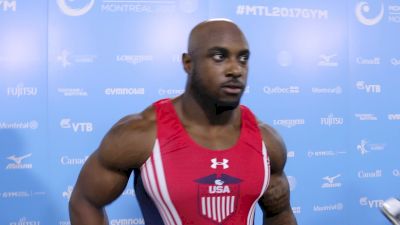 Donnell Whittenburg Happy To Be In Floor Finals - Event Finals, 2017 World Championships