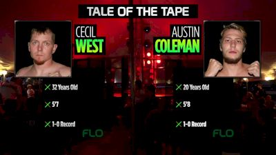 Cecil West vs. Austin Coleman - Bar Battles Rumble On The River Replay