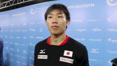 Hidetaka Miyachi On Catching Layout Double Twisting Kovacs, Getting It Named For Him - 2017 World Championpionships