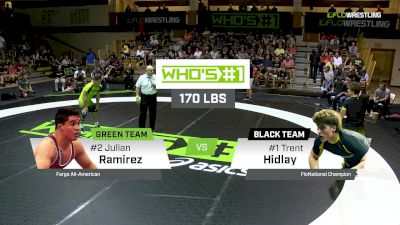 170 lbs Trent Hidlay, Black vs Julian Ramirez, Green