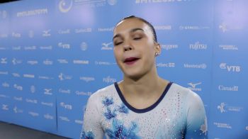 Brooklyn Moors On Extraordinary First Worlds Experience & Ellie Black's Leadership - Event Finals, 2017 World Championships