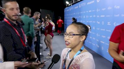 Morgan Hurd On Beam Silver, J.K. Rowling's Tweet, & Personally Thanking Fans On Social Media - Event Finals, 2017 World Championships